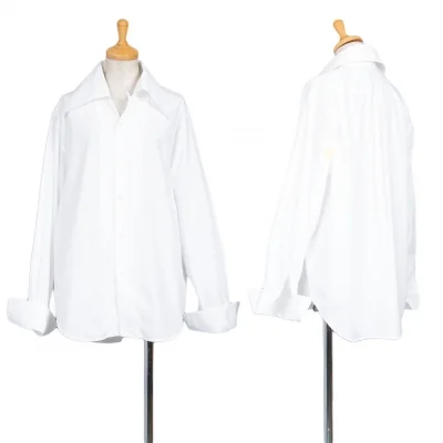 トリココムデギャルソンtricot COMME des GARCONS ビッグカラーダブルカフスシャツ