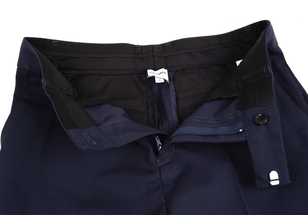 ジャンポールゴルチエ フォー セットプルミエJean Paul GAULTIER FOR SEPT PREMIERES コットンハーフパンツ 紺36 K-83823_003