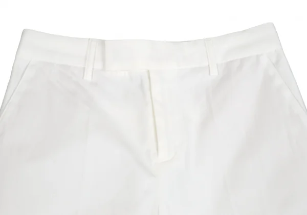 ジャンポールゴルチエ フォー セットプルミエJean Paul GAULTIER FOR SEPT PREMIERES コットンハーフパンツ 白36 K-83824_002