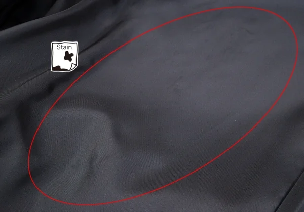 コムデギャルソンCOMME des GARCONSベロア切替ビッグシルエットコート 黒M K-83869_014