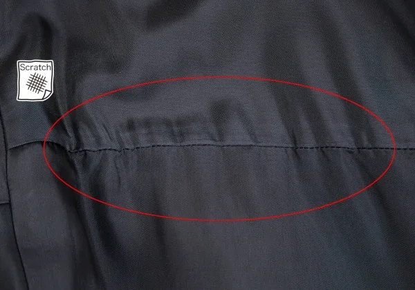 コムデギャルソンCOMME des GARCONSベロア切替ビッグシルエットコート 黒M K-83869_015