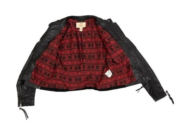 リーバイスLevi's スウェード切替ナッパレザーライダース 黒S K-83948_014