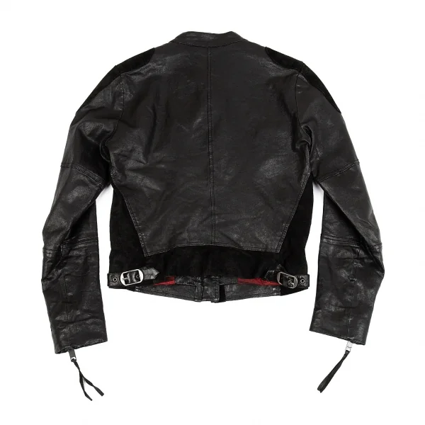 リーバイスLevi's スウェード切替ナッパレザーライダース 黒S K-83948_016