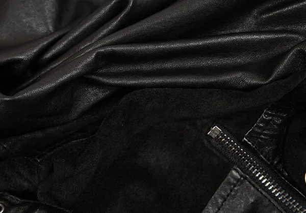 リーバイスLevi's スウェード切替ナッパレザーライダース 黒S K-83948_019
