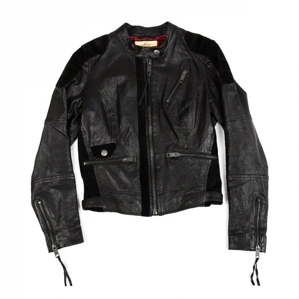 リーバイスLevi's スウェード切替ナッパレザーライダース 黒S K-83948_002