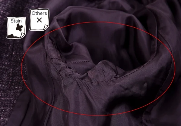 レキップ ヨシエイナバL'EQUIPE YOSHIE INABA カナパ混ツィード1Bジャケット 紫38 K-83977_014