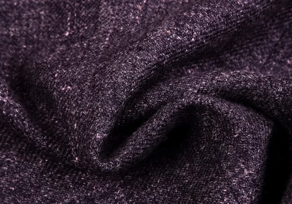 レキップ ヨシエイナバL'EQUIPE YOSHIE INABA カナパ混ツィード1Bジャケット 紫38 K-83977_016