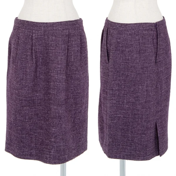 L'EQUIPE YOSHIE INABA Wool Canapa Jacket & Skirt K-83979_012