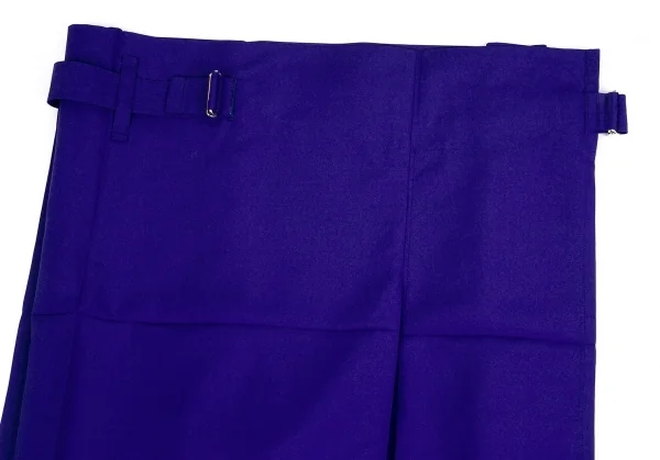 132 5. イッセイミヤケ 132 5. ISSEY MIYAKE ベルテッドスクエアワイドパンツ 青3 K-84015_003