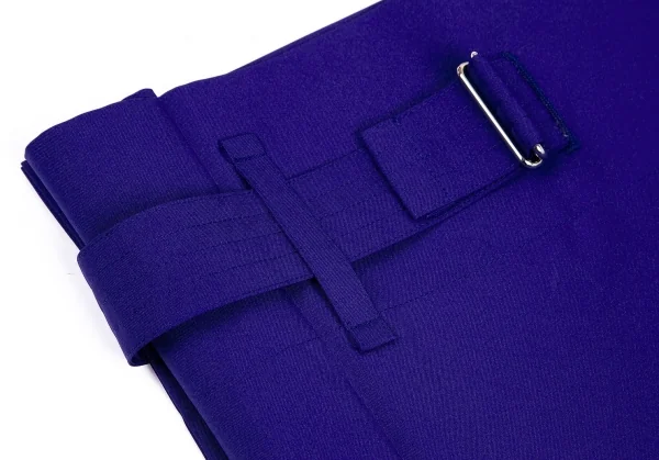 132 5. イッセイミヤケ 132 5. ISSEY MIYAKE ベルテッドスクエアワイドパンツ 青3 K-84015_004