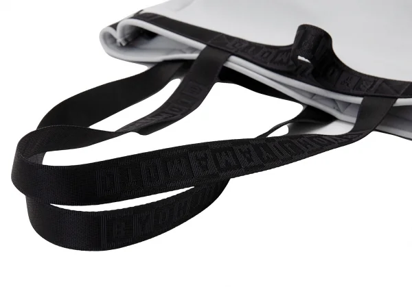 ビーヨウジヤマモトB Yohji Yamamoto ネオプレンテーピングトートバッグ ライトグレー K-84129_006