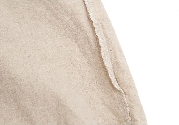 コムデギャルソン オムCOMME des GARCONS HOMME フロントピンタックインサイドアウト半袖シャツ ベージュM K-84145_007