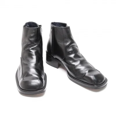 アルフレッドバニスターalfredoBANNISTER サイドジップチャッカーブーツ