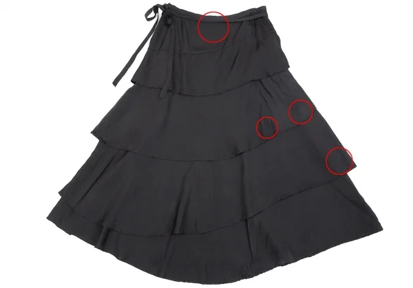 トリコ コムデギャルソンtricot COMME des GARCONSティアードキュプラ 