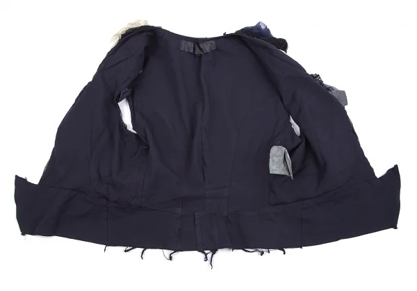 コムコム コムデギャルソンCOMME des GARCONS チュールコサージュ装飾