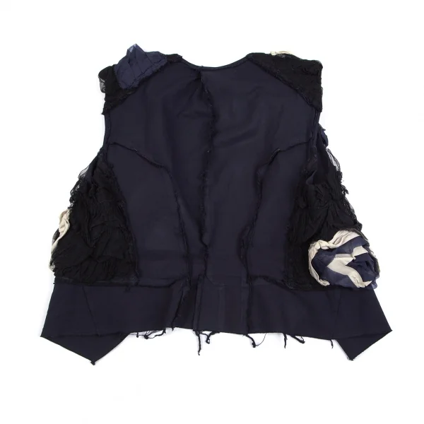 コムコム コムデギャルソンCOMME des GARCONS チュールコサージュ装飾
