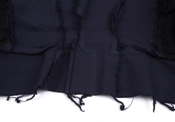 コムコム コムデギャルソンCOMME des GARCONS チュールコサージュ装飾