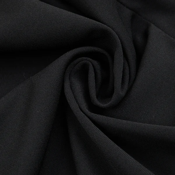 イッセイミヤケ ホワイトレーベルISSEY MIYAKE WHITELABEL ポリストレッチワイドパンツ 黒2 K-84412_009