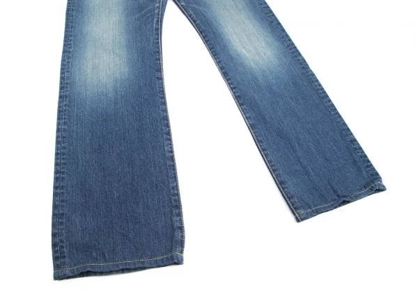 イッセイミヤケISSEY MIYAKE ウォッシュストレートデニムパンツ インディゴ2 K-84413_007