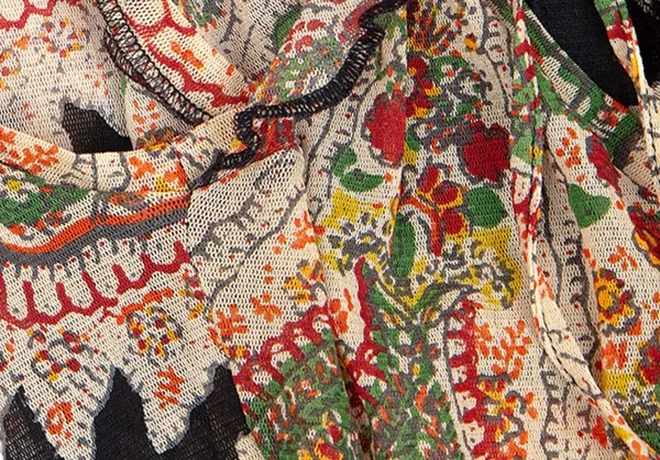 ジャンポールゴルチエJean Paul GAULTIER プリントパワーネットケープカットソー ベージュ40 K-84469_016