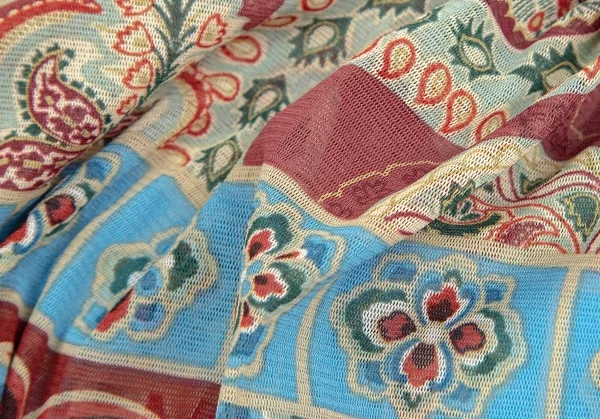 ヴィヴィアンタムVIVIENNETAM ペイズリープリントパワーネットスキッパー レンガ0 K-84473_016