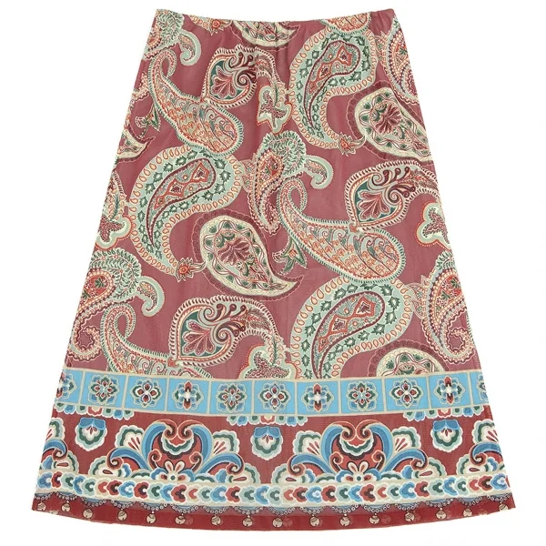 ヴィヴィアンタムVIVIENNETAM ペイズリープリントパワーネットセットアップスーツ レンガ0 K-84475_013