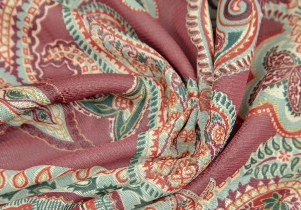 ヴィヴィアンタムVIVIENNETAM ペイズリープリントパワーネットセットアップスーツ レンガ0 K-84475_019