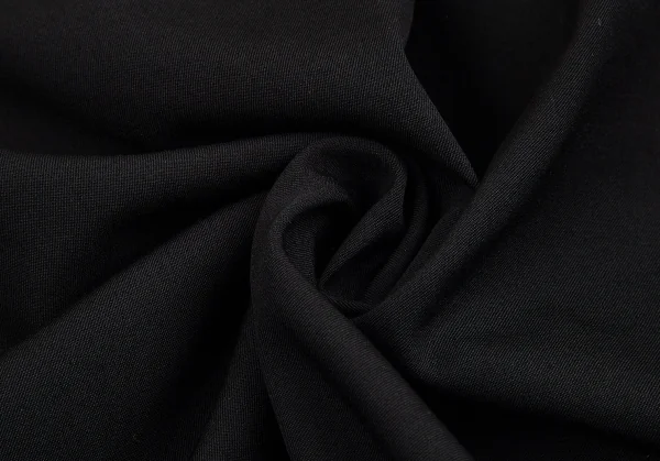 ヨウジヤマモト ファムYohji Yamamoto FEMME ウールギャバ裾リボンデザイン変形パンツ 黒2 K-84500_011