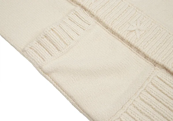 リミフゥLIMI feu ウールローゲージニットジャケット クリームS K-84632_010