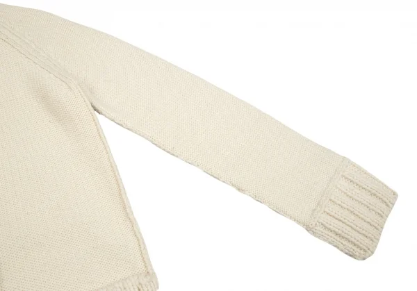 リミフゥLIMI feu ウールローゲージニットジャケット クリームS K-84632_007