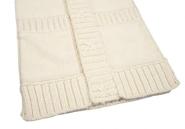 リミフゥLIMI feu ウールローゲージニットジャケット クリームS K-84632_009