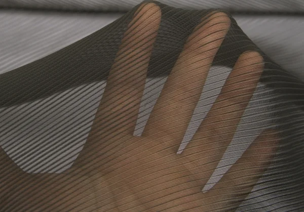 PLEATS PLEASE Bias Pleats See-through Stole K-84675_004