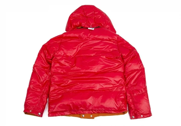 ジュンヤワタナベマン コムデギャルソン×ノースフェイス eYe JUNYA WATANABE MAN COMME des GARCONSリバーシブルダウンジャケット オレンジ赤M K-84729_013