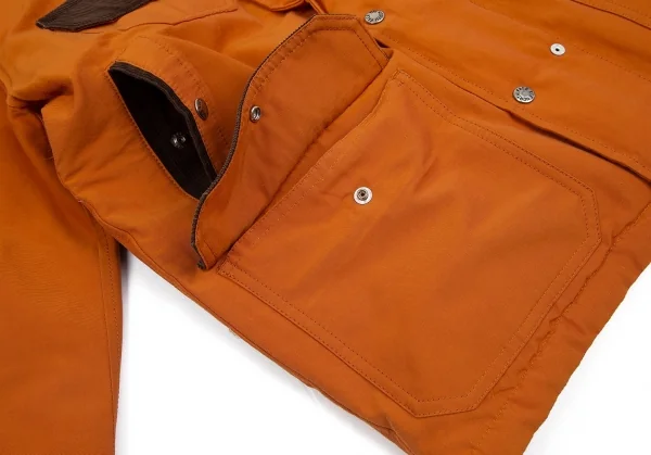 ジュンヤワタナベマン コムデギャルソン×ノースフェイス eYe JUNYA WATANABE MAN COMME des GARCONSリバーシブルダウンジャケット オレンジ赤M K-84729_007