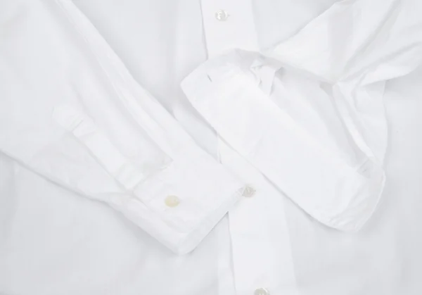 コムコム コムデギャルソンCOMME des GARCONS 丸襟ロングブラウス 白S