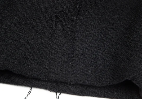 Yohji Yamamoto POUR HOMME Leather Switched Wool Pants K-84896_010