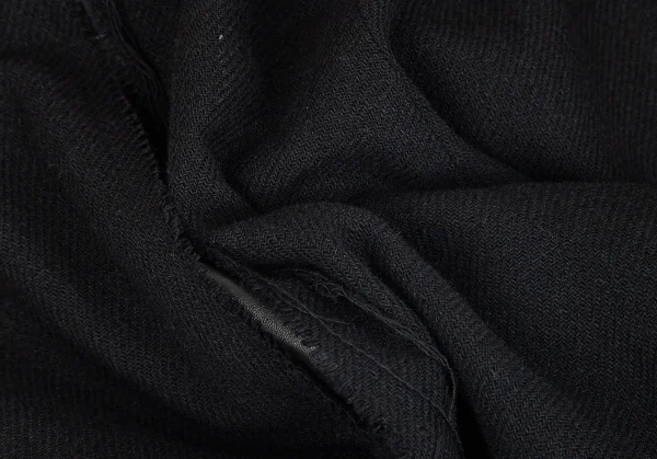 Yohji Yamamoto POUR HOMME Leather Switched Wool Pants K-84896_014