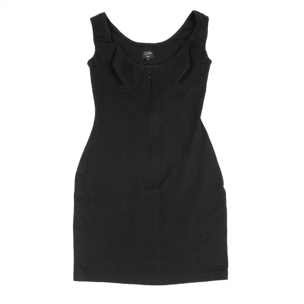 ジャンポールゴルチエ ファムJean Paul GAULTIER FEMME ボンテージデザインカットソーキャミソール 黒40 K-84950_002