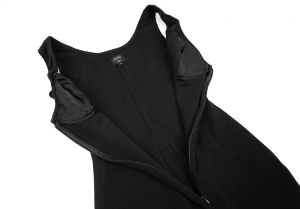 ジャンポールゴルチエ ファムJean Paul GAULTIER FEMME ボンテージデザインカットソーキャミソール 黒40 K-84950_007