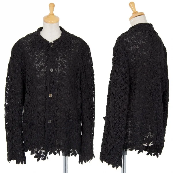 コムデギャルソンCOMME des GARCONS レースデザインジャケット