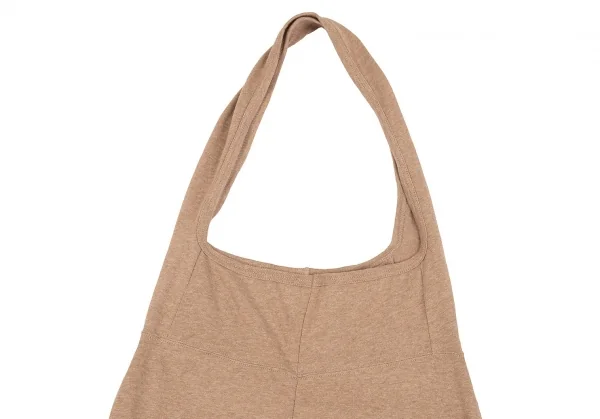 コムデギャルソンCOMME des GARCONSコットン天竺ホルターネックサロペット キャメルM K-85023_003