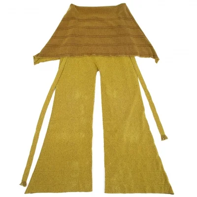 イッセイミヤケ エーポックISSEY MIYAKE A-POC ウエスト折返しタイパンツ