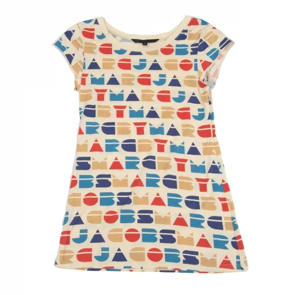 マークバイマークジェイコブスMARC by MARC JACOBS レタリングプリントカットソー ベージュ ベージュマルチS K-85142_002