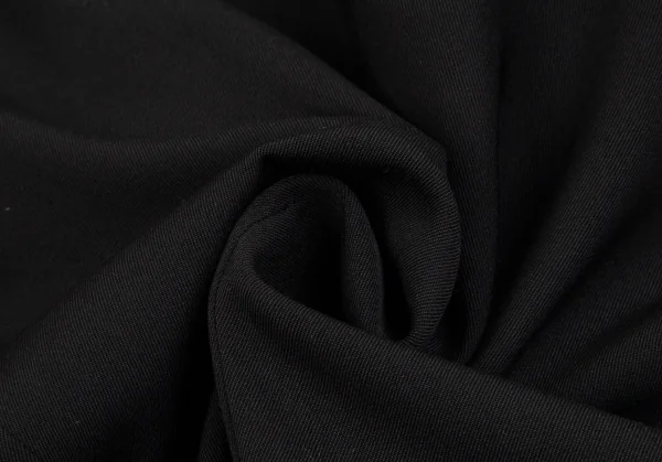 ヨウジヤマモトファムYohji Yamamoto FEMME 芯地デザインウールギャバロングコート 黒S K-85174_017