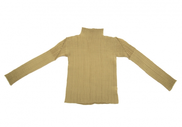 希少 me ISSEY MIYAKE ハイネック カットソー イッセイミヤケ