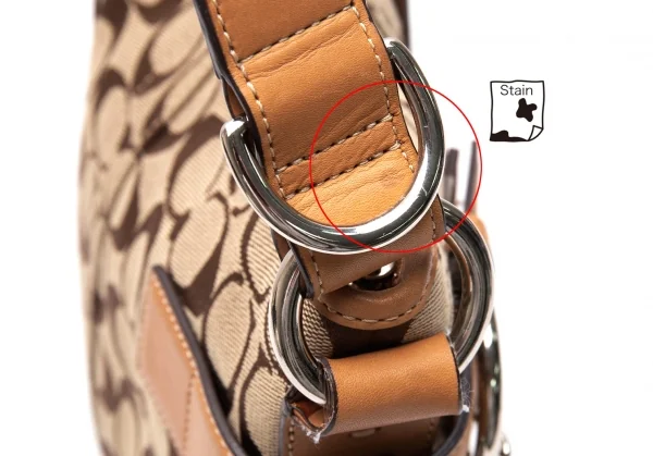 コーチCOACH シグネチャーショルダーバッグ モカ K-85270_011