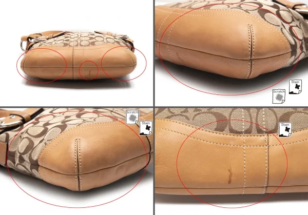 コーチCOACH シグネチャーショルダーバッグ モカ K-85270_012