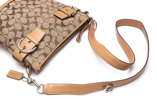 コーチCOACH シグネチャーショルダーバッグ モカ K-85270_013