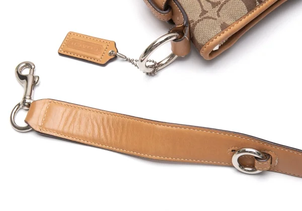 コーチCOACH シグネチャーショルダーバッグ モカ K-85270_014