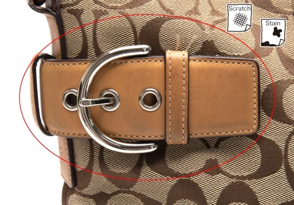 コーチCOACH シグネチャーショルダーバッグ モカ K-85270_003